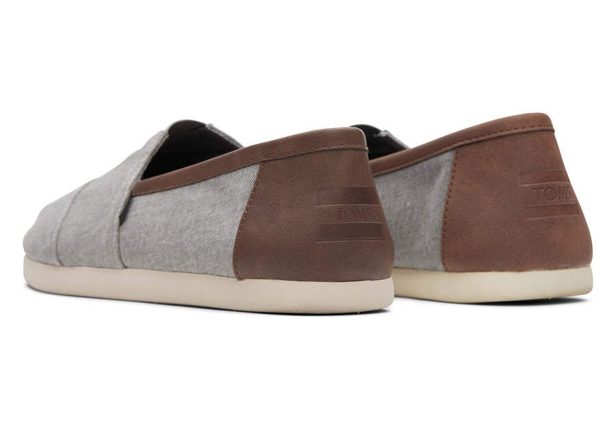 Toms Alpargata Synthetik Trim Alpargatas Herren Grau Schweiz | Bestellen Schweiz719-670