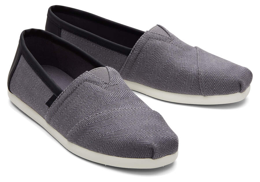 Toms Alpargata Synthetik Trim Alpargatas Herren Grau Schweiz | Bestellen Schweiz739-209