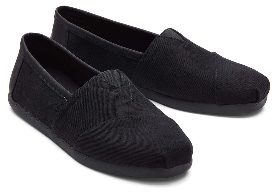 Toms Alpargata Synthetik Trim Alpargatas Herren Schwarz Schweiz | Bestellen Schweiz913-692