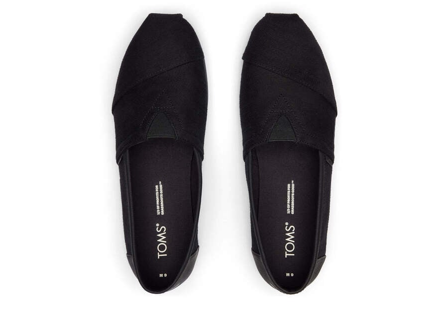 Toms Alpargata Synthetik Trim Alpargatas Herren Schwarz Schweiz | Bestellen Schweiz913-692