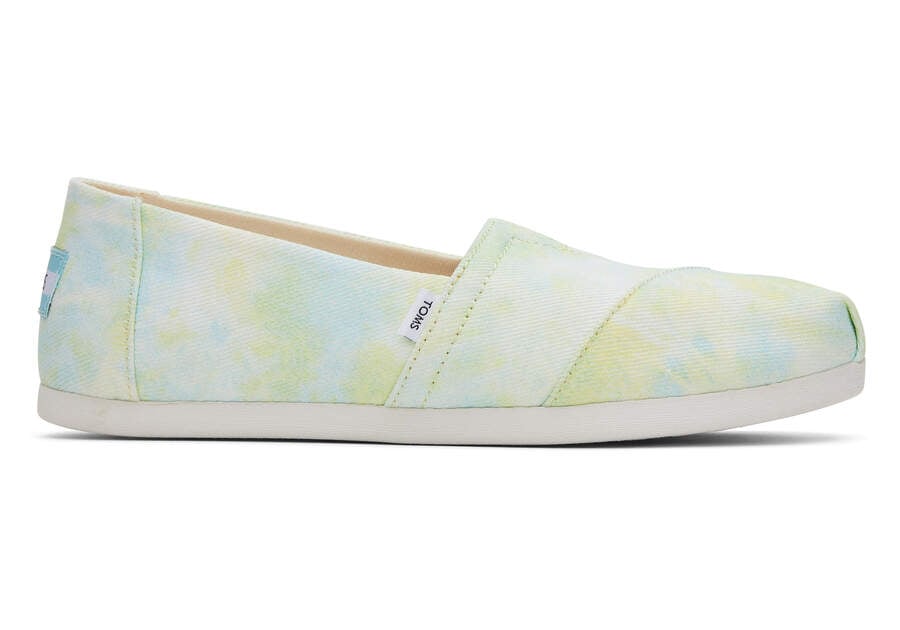 Toms Alpargata Tie-Dye Alpargatas Damen Gelb Schweiz | Bestellen Schweiz142-754