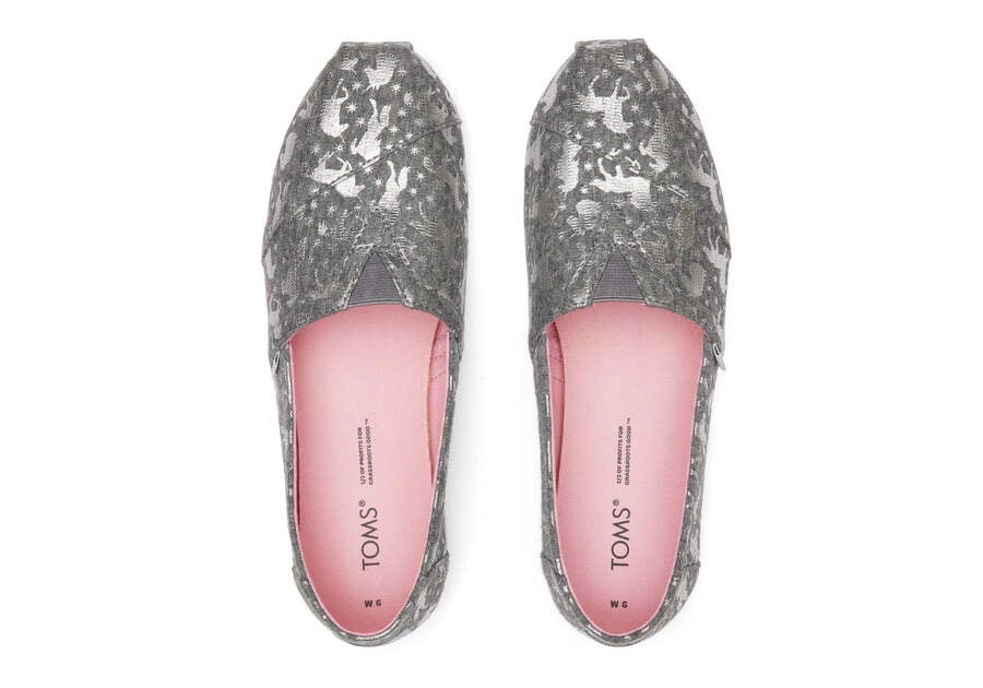 Toms Alpargata Unicorns Alpargatas Damen Grau Schweiz | Bestellen Schweiz515-857