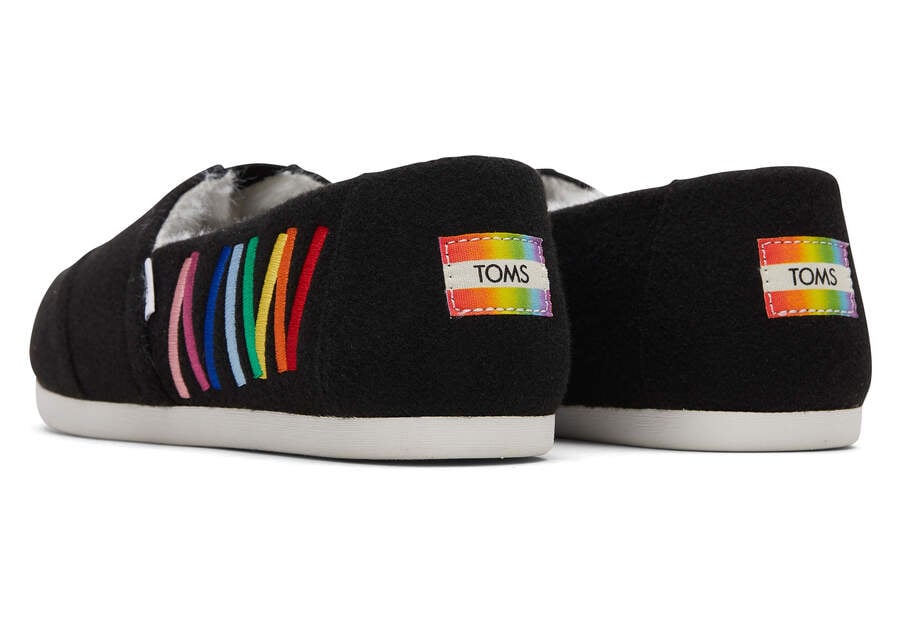 Toms Alpargata Unity Rainbow Alpargatas Damen Schwarz Schweiz | Bestellen Schweiz087-820