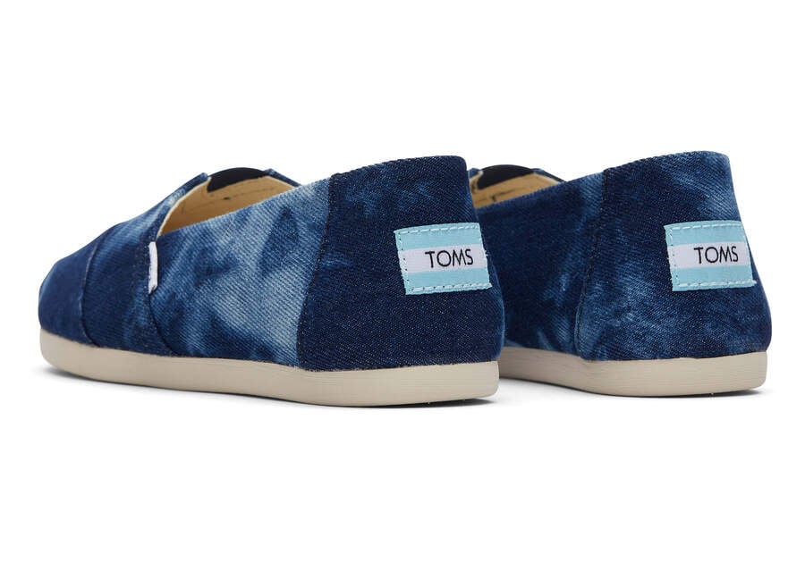 Toms Alpargata Washed Denim Alpargatas Damen Navy Schweiz | Bestellen Schweiz509-854