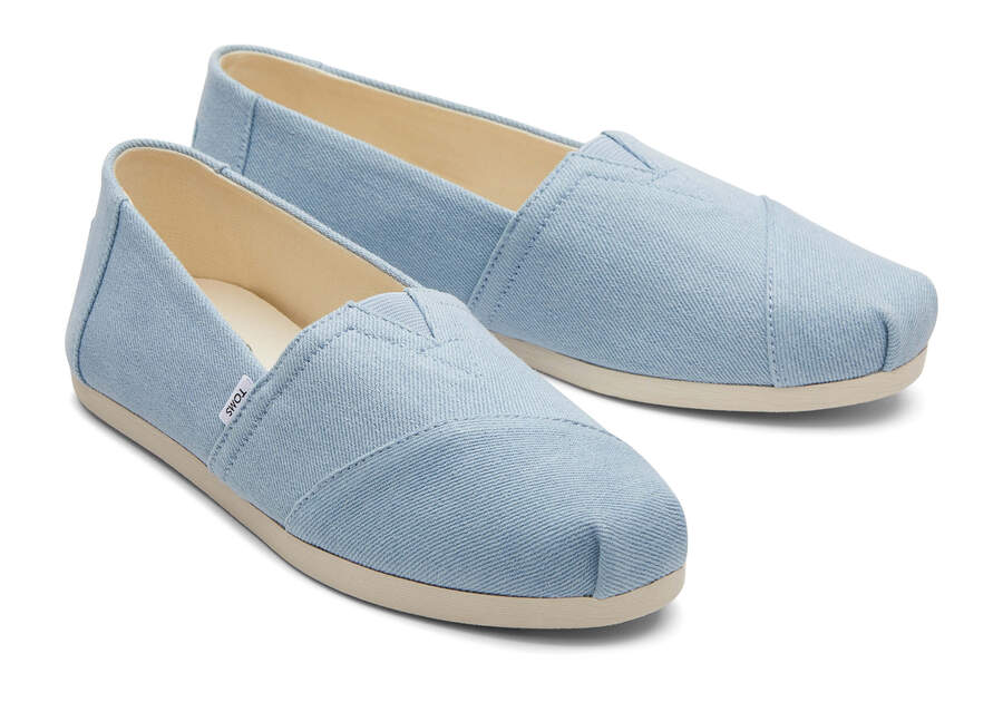 Toms Alpargata Washed Denim Alpargatas Damen Hellblau Schweiz | Bestellen Schweiz694-399