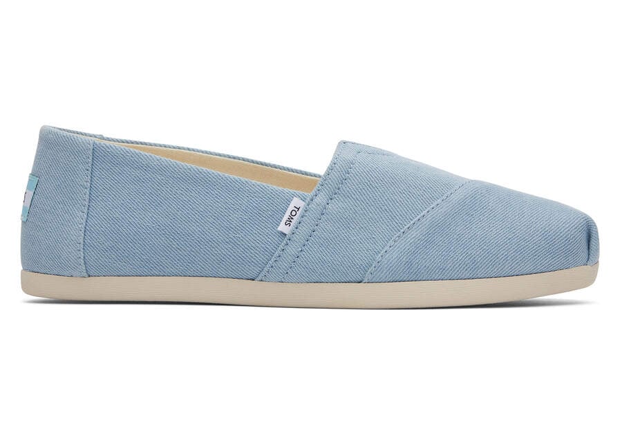 Toms Alpargata Washed Denim Alpargatas Damen Hellblau Schweiz | Bestellen Schweiz694-399