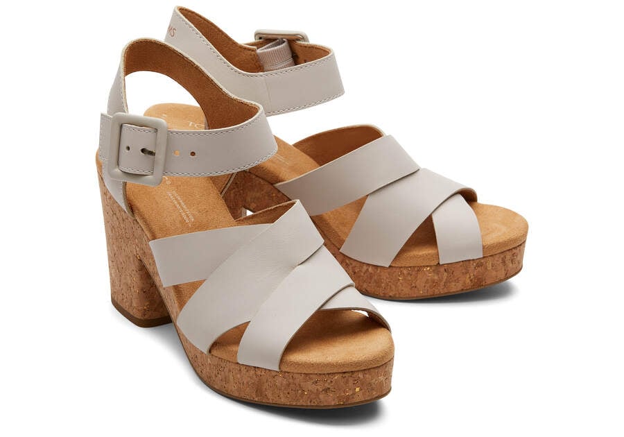 Toms Ava Sandal Sandalen Damen Weiß Schweiz | Bestellen Schweiz964-802