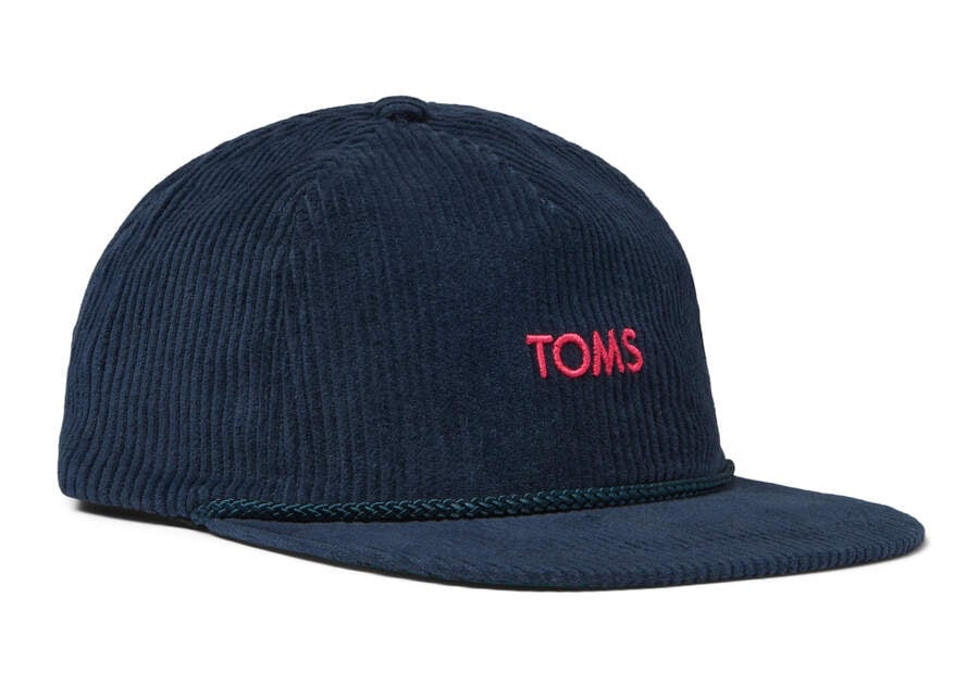 Toms Corduroy Hat Accessoires Damen Navy Schweiz | Bestellen Schweiz325-100