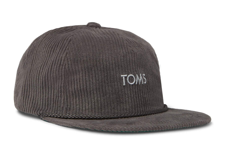 Toms Corduroy Hat Accessoires Herren Grau Schweiz | Bestellen Schweiz391-662