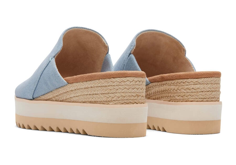 Toms Diana Mule Sandal Sandalen Damen Blau Schweiz | Bestellen Schweiz799-793