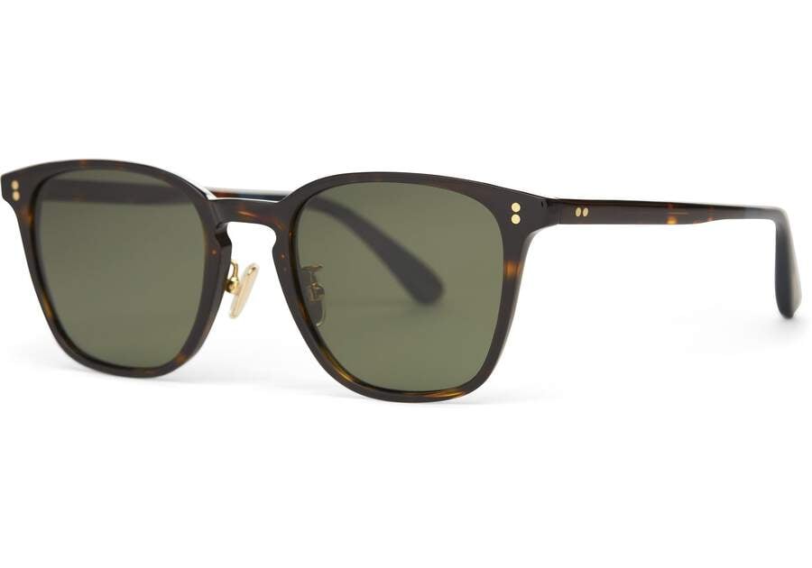 Toms Emerson Sonnenbrille Herren Dunkelgrün Schweiz | Bestellen Schweiz882-855