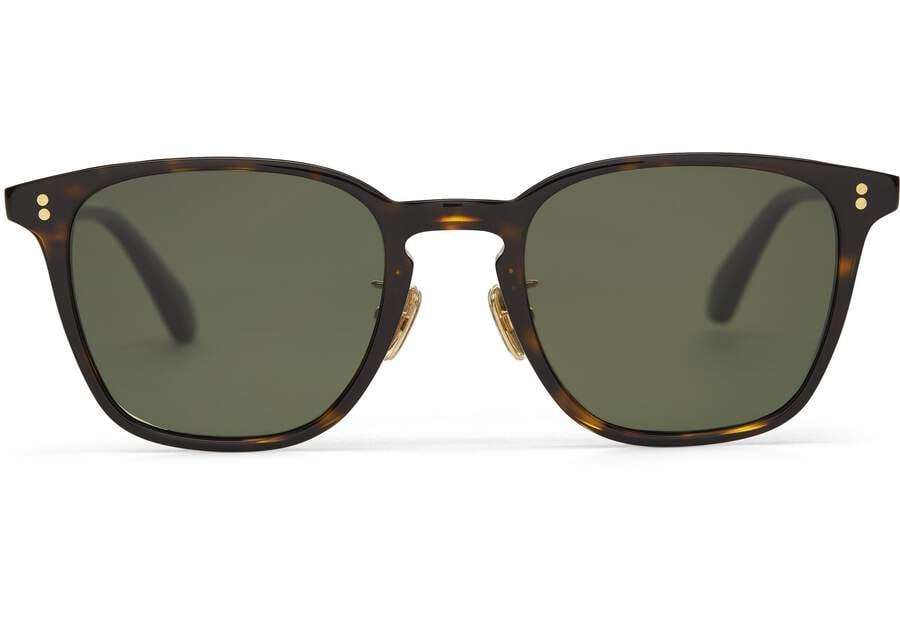 Toms Emerson Sonnenbrille Herren Dunkelgrün Schweiz | Bestellen Schweiz882-855