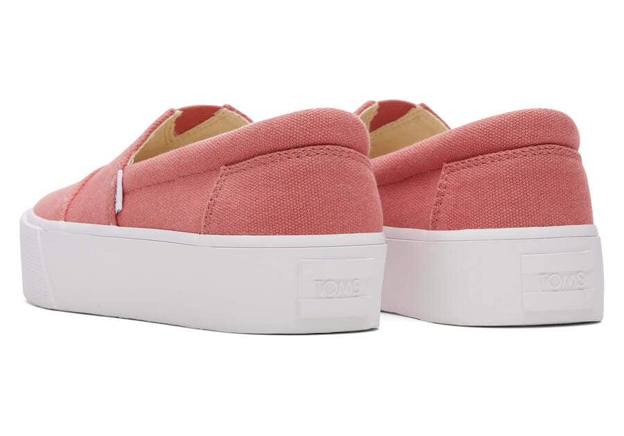 Toms Fenix Plattform Slip On Damen Rosa Schweiz | Bestellen Schweiz712-475