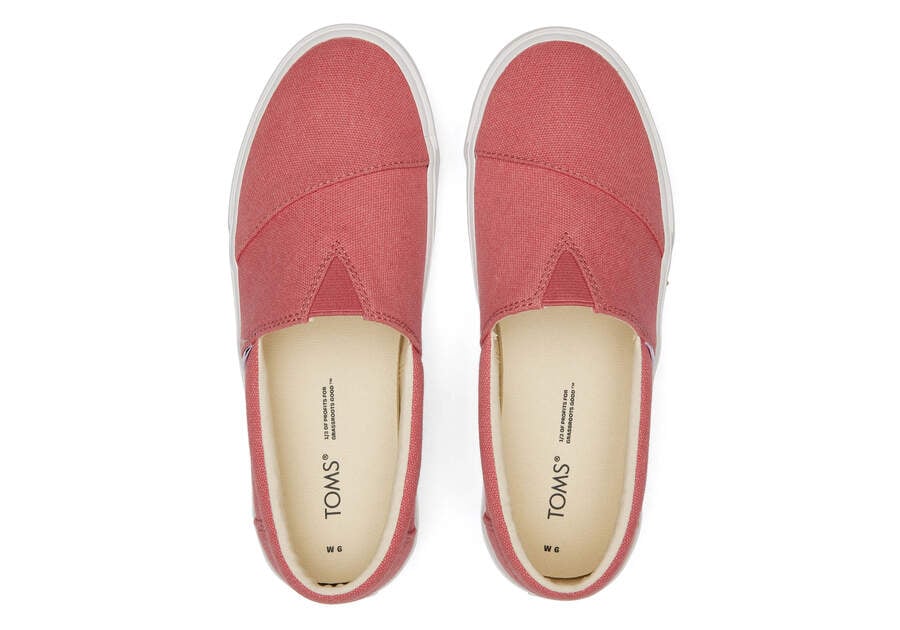 Toms Fenix Plattform Slip On Damen Rosa Schweiz | Bestellen Schweiz712-475