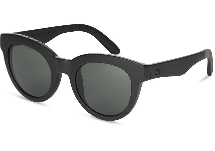 Toms Florentin Sonnenbrille Damen Schwarz Grün Grau Schweiz | Bestellen Schweiz935-567