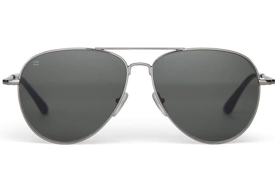 Toms Hudson Sonnenbrille Herren Grau Grün Grau Schweiz | Bestellen Schweiz013-813