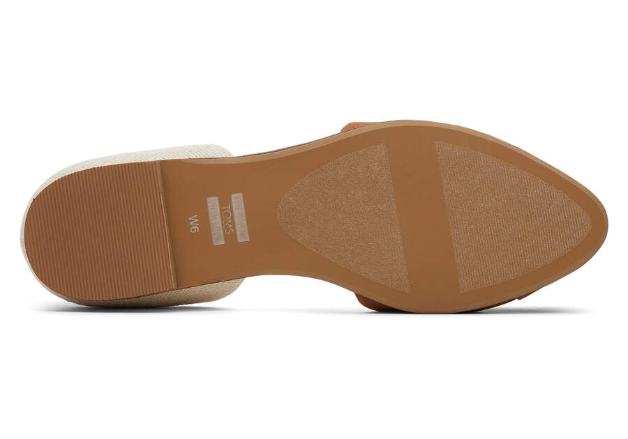 Toms Jutti D'Orsay Flache Flache Schuhe Damen Braun Beige Schweiz | Bestellen Schweiz798-295