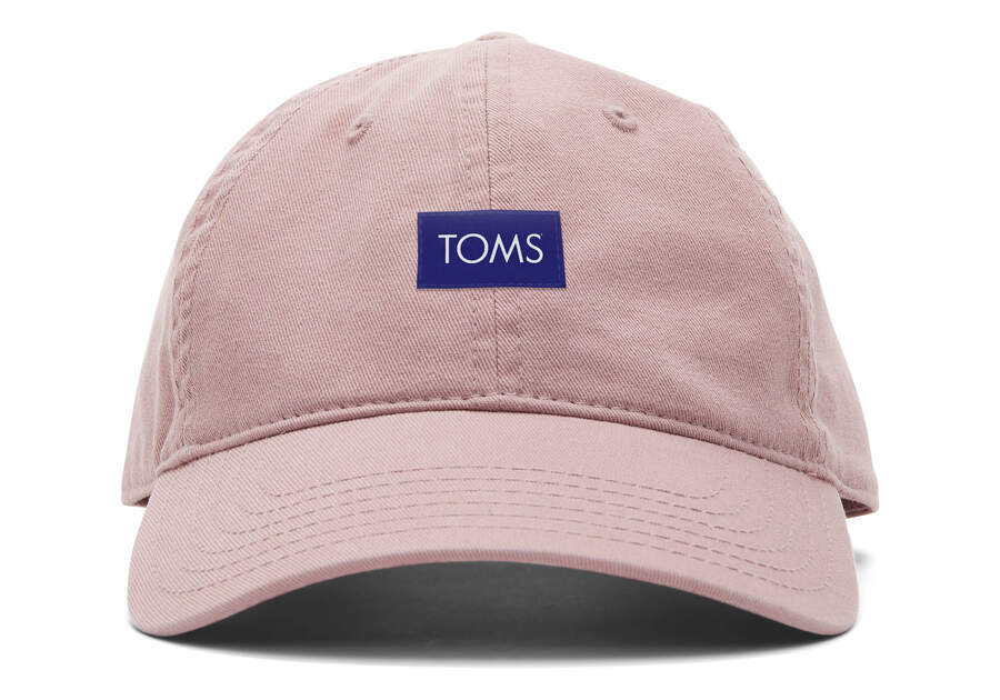 Toms Logo Dad Hat Accessoires Herren Rosa Schweiz | Bestellen Schweiz721-149