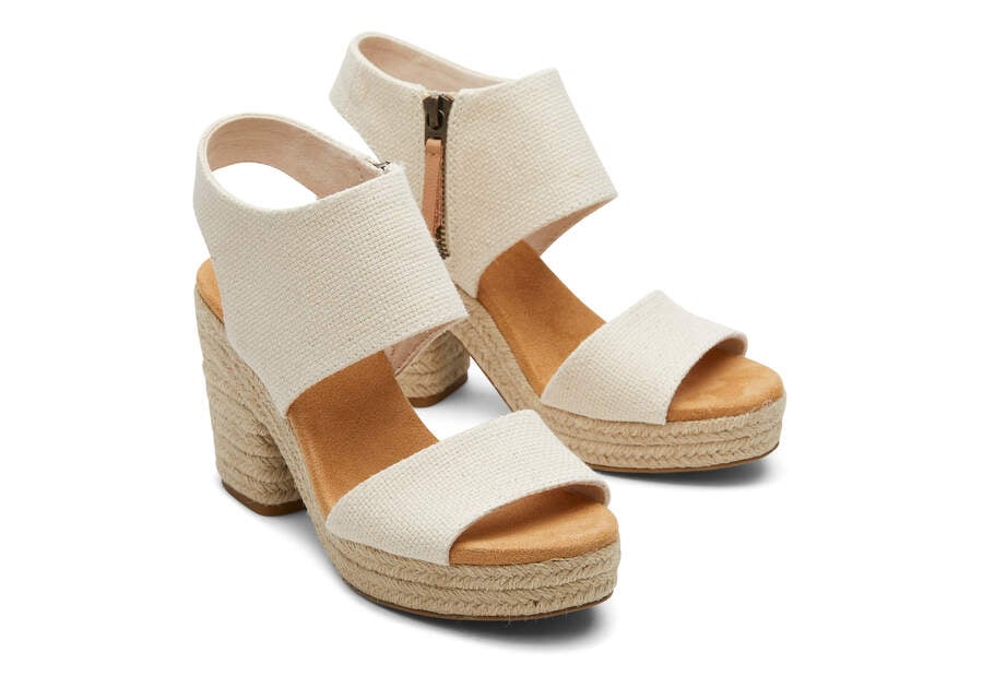 Toms Majorca Rope Plattform Sandal Sandalen Damen Beige Schweiz | Bestellen Schweiz692-199