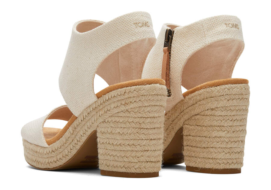 Toms Majorca Rope Plattform Sandal Sandalen Damen Beige Schweiz | Bestellen Schweiz692-199