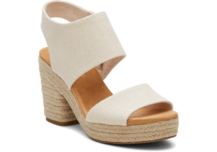 Toms Majorca Rope Plattform Sandal Sandalen Damen Beige Schweiz | Bestellen Schweiz692-199