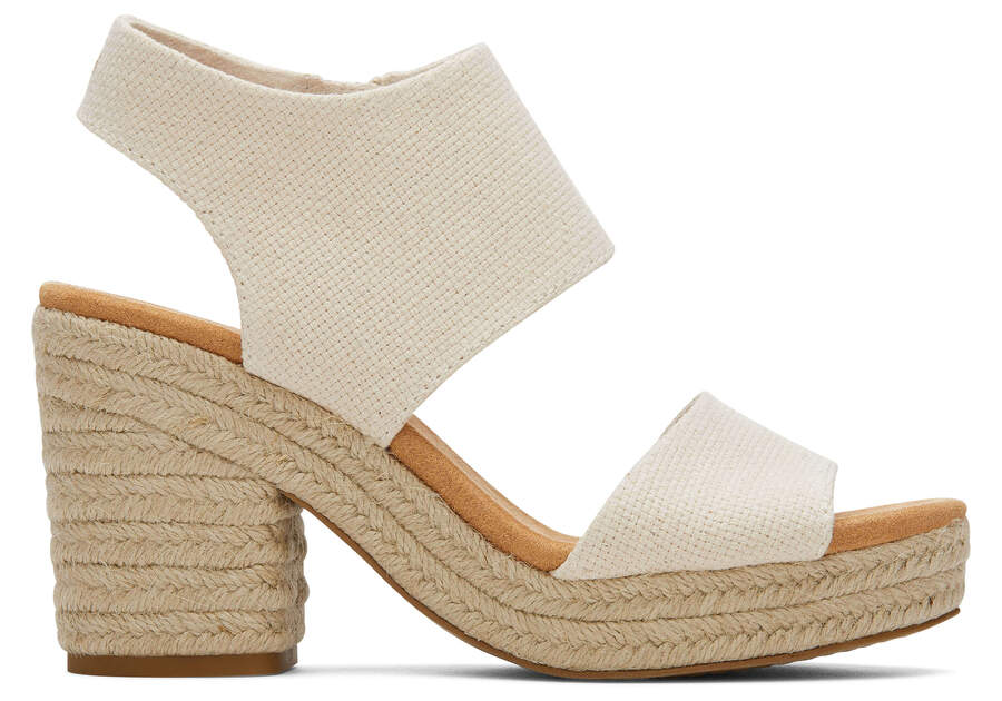 Toms Majorca Rope Plattform Sandal Sandalen Damen Beige Schweiz | Bestellen Schweiz692-199