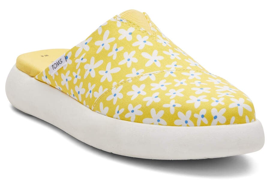 Toms Mallow Mule Mules Damen Gelb Schweiz | Bestellen Schweiz399-880