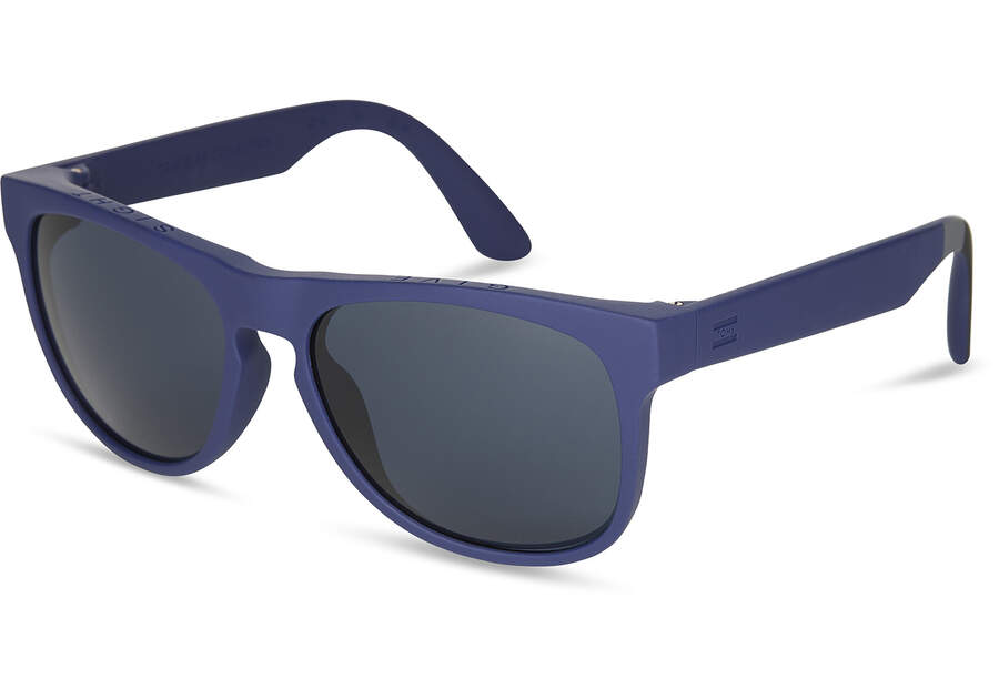 Toms Manu Sonnenbrille Damen Tiefesblau Dunkelgrau Schweiz | Bestellen Schweiz040-273