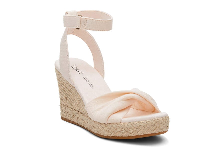 Toms Marisela Wedge Sandal Sandalen Damen Koralle Schweiz | Bestellen Schweiz255-576