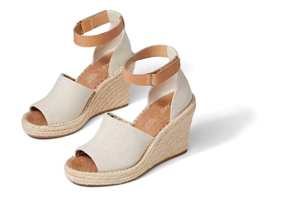 Toms Marisol Wedge Heel Hohe Schuhe Damen Beige Schweiz | Bestellen Schweiz640-429