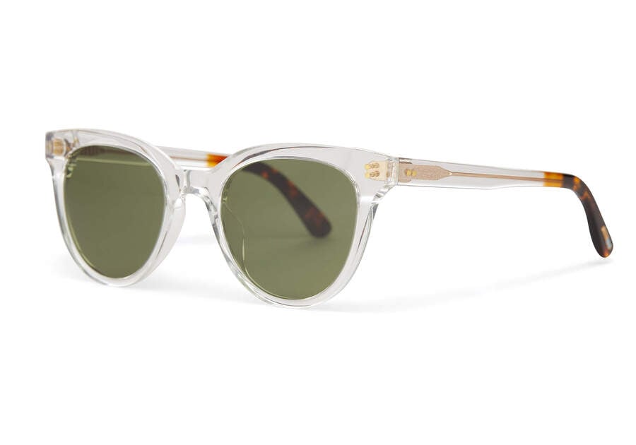 Toms Marlowe Sonnenbrille Damen Grün Schweiz | Bestellen Schweiz096-919