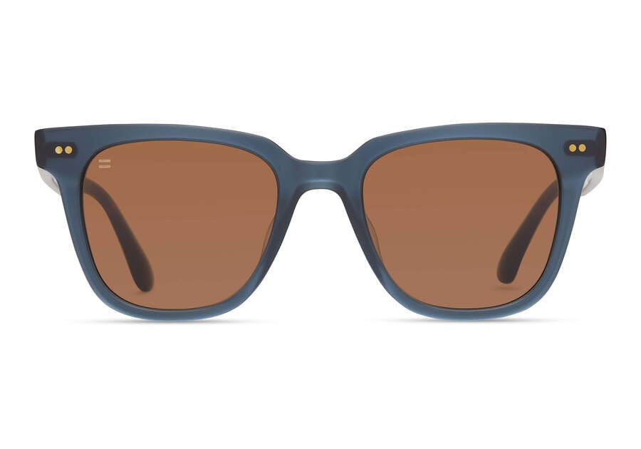 Toms Memphis 301 Sonnenbrille Damen Türkis Braun Schweiz | Bestellen Schweiz442-190