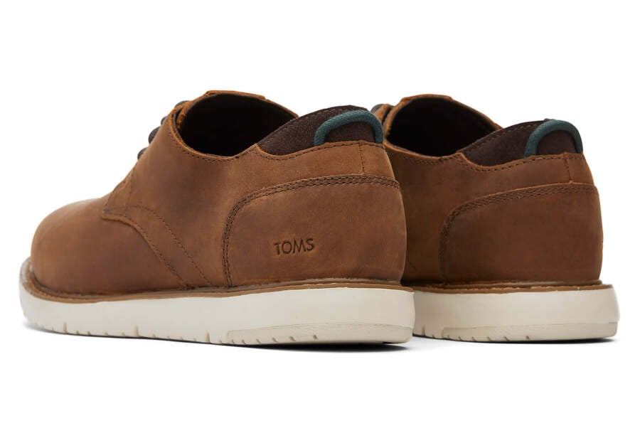 Toms Navi Kleider Shoe Lederschuhe Herren Braun Schweiz | Bestellen Schweiz029-585