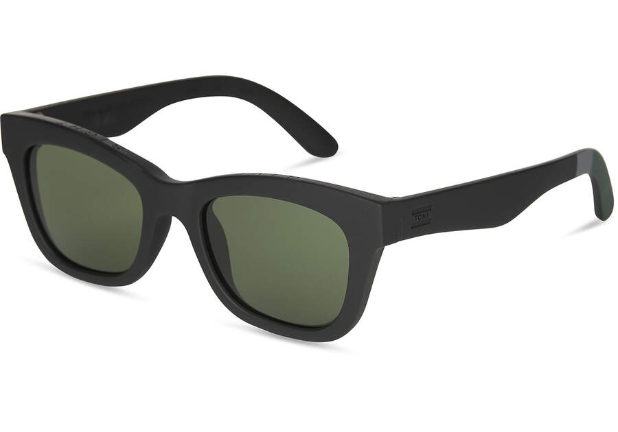 Toms Paloma Sonnenbrille Damen Schwarz Grün Schweiz | Bestellen Schweiz125-383