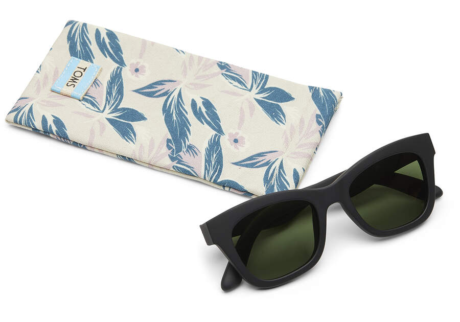 Toms Paloma Sonnenbrille Damen Schwarz Grün Schweiz | Bestellen Schweiz125-383