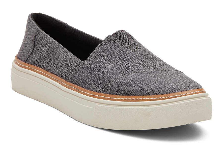 Toms Parker Slip On Slip On Damen Dunkelgrau Schweiz | Bestellen Schweiz337-365