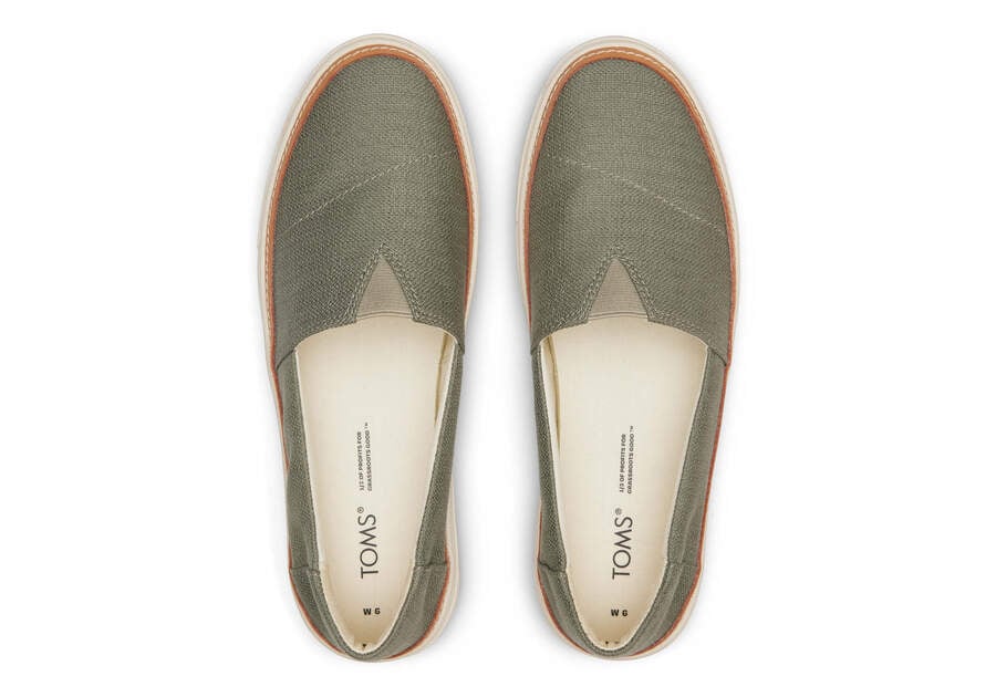 Toms Parker Slip On Slip On Damen Grau Schweiz | Bestellen Schweiz483-474