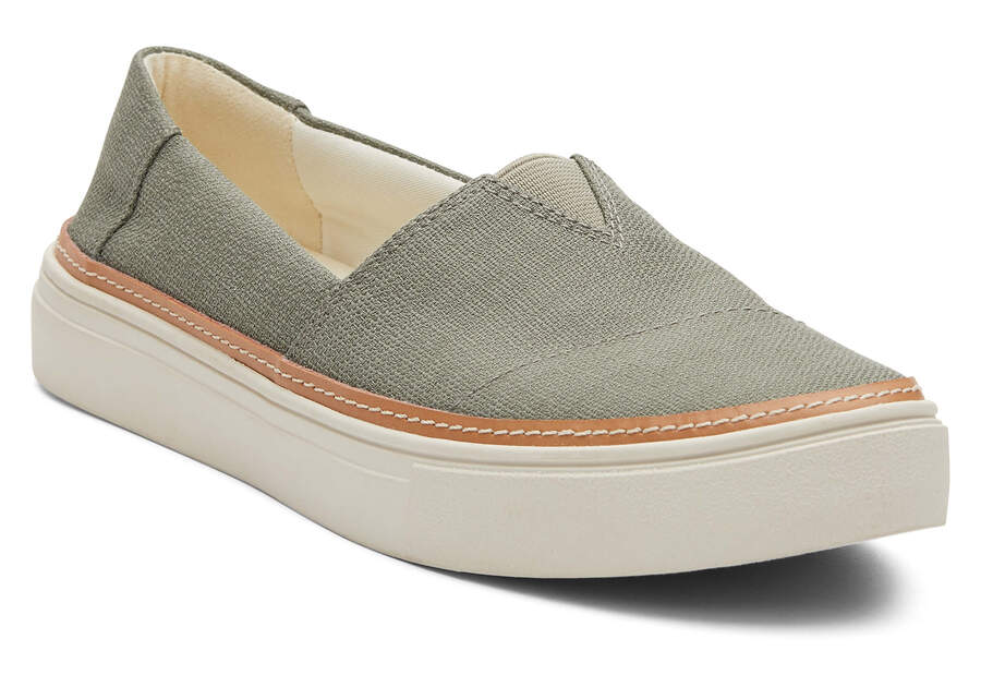 Toms Parker Slip On Slip On Damen Grau Schweiz | Bestellen Schweiz483-474