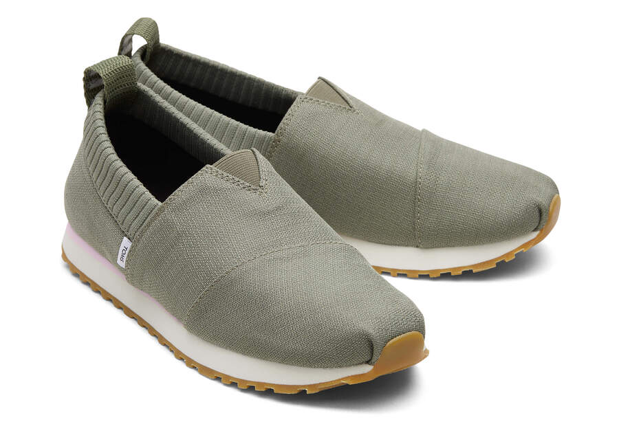 Toms Resident Slip On Damen Grau Schweiz | Bestellen Schweiz849-938