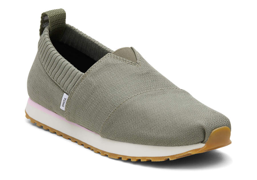 Toms Resident Slip On Damen Grau Schweiz | Bestellen Schweiz849-938