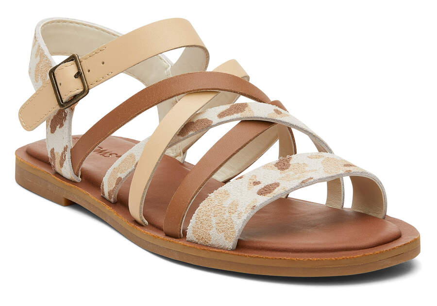 Toms Sephina Sandal Sandalen Damen Beige Schweiz | Bestellen Schweiz999-152