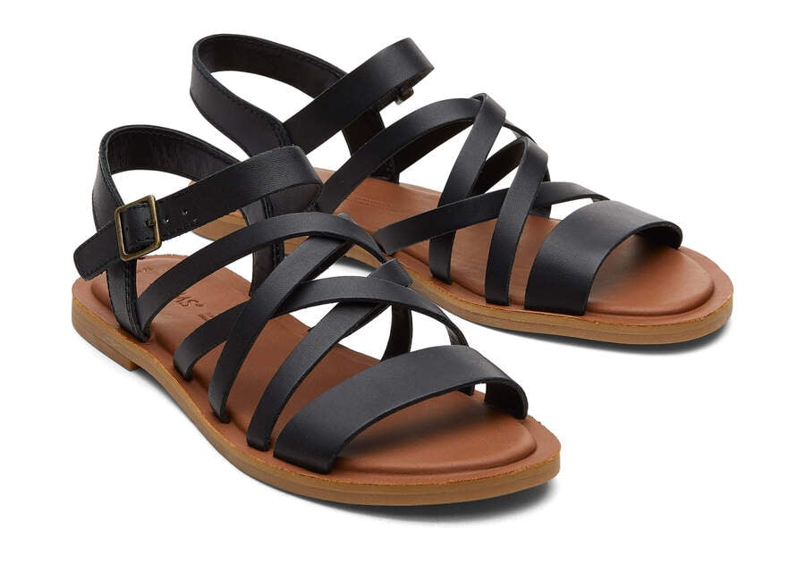 Toms Sephina Sandal Sandalen Damen Schwarz Schweiz | Bestellen Schweiz734-960