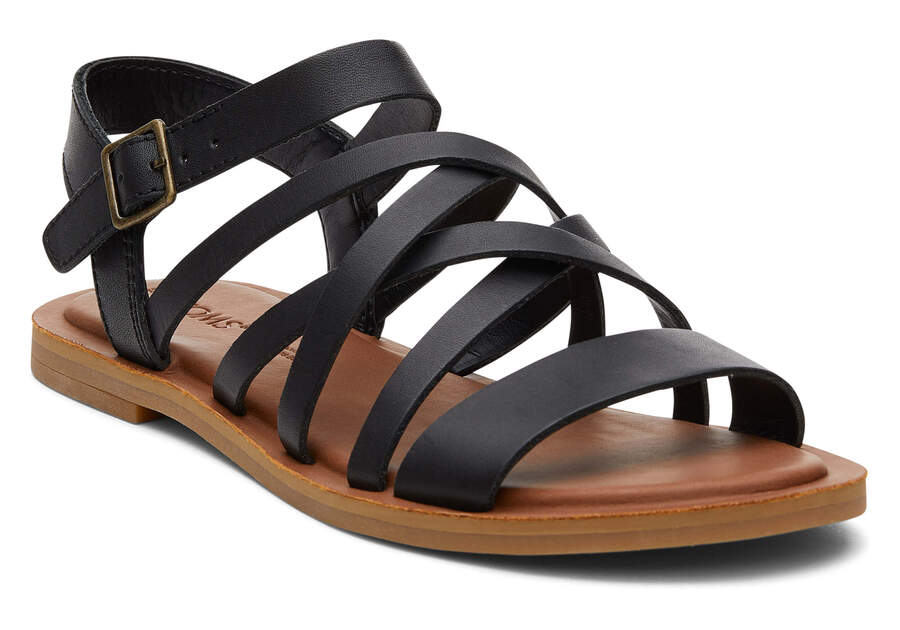 Toms Sephina Sandal Sandalen Damen Schwarz Schweiz | Bestellen Schweiz734-960