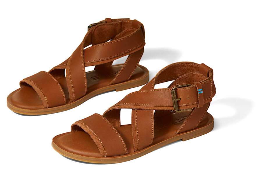 Toms Sidney Sandal Sandalen Damen Braun Schweiz | Bestellen Schweiz886-573