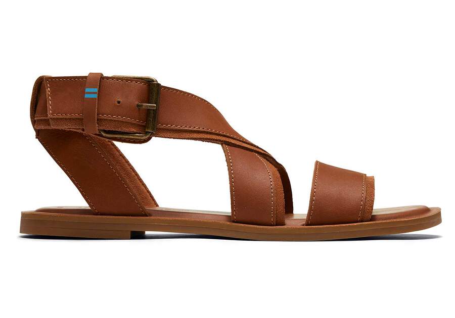 Toms Sidney Sandal Sandalen Damen Braun Schweiz | Bestellen Schweiz886-573