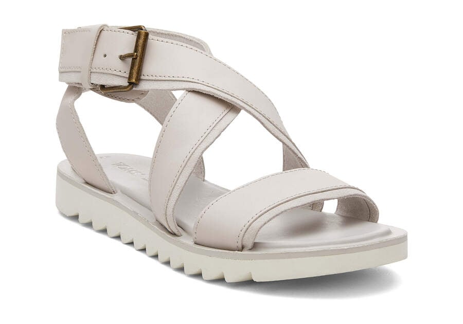 Toms Sidney Tread Sandal Sandalen Damen Weiß Schweiz | Bestellen Schweiz820-208