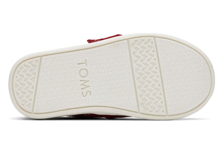 Toms Tiny Alpargata Canvas Alpargatas Kinder Rot Schweiz | Bestellen Schweiz413-825