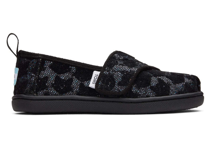 Toms Tiny Alpargata Cats Alpargatas Kinder Schwarz Schweiz | Bestellen Schweiz629-784