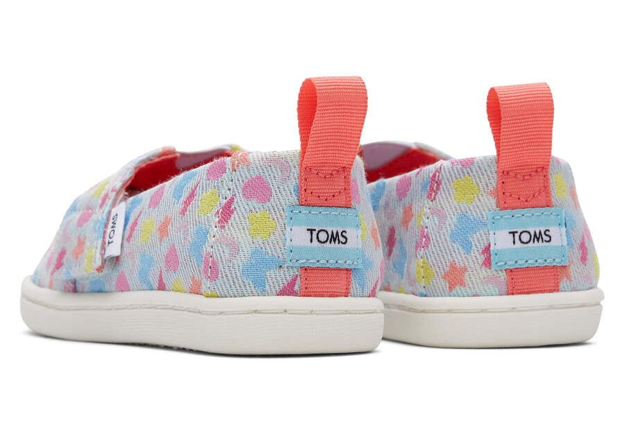 Toms Tiny Alpargata Glimmer Charms Alpargatas Kinder Blau Schweiz | Bestellen Schweiz170-874