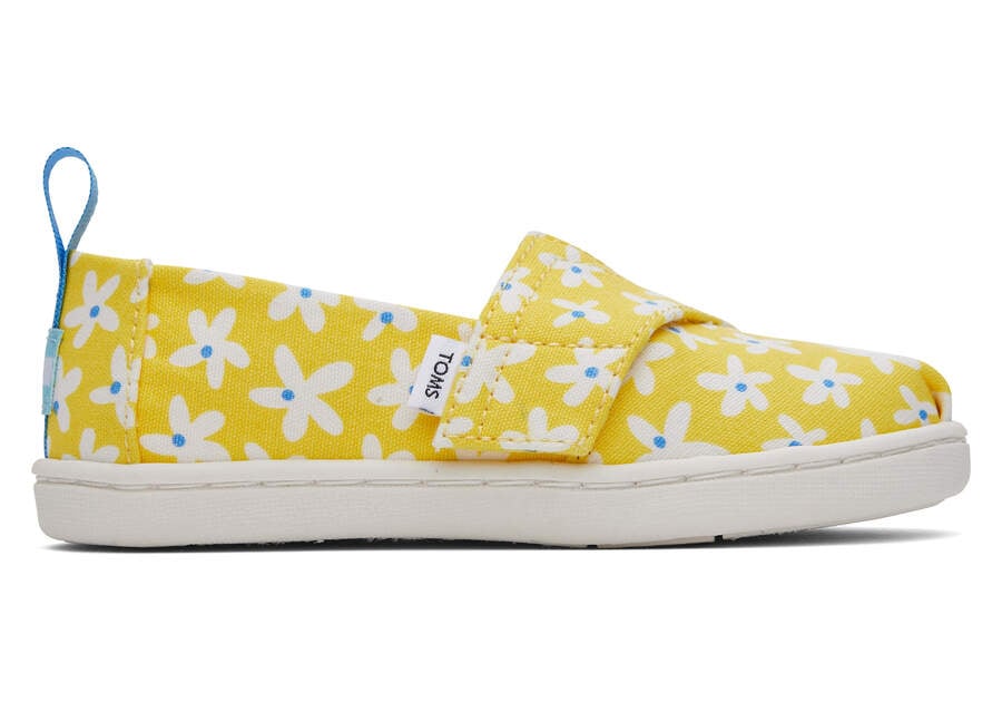 Toms Tiny Alpargata Sun Daisies Alpargatas Kinder Gelb Orange Schweiz | Bestellen Schweiz802-463